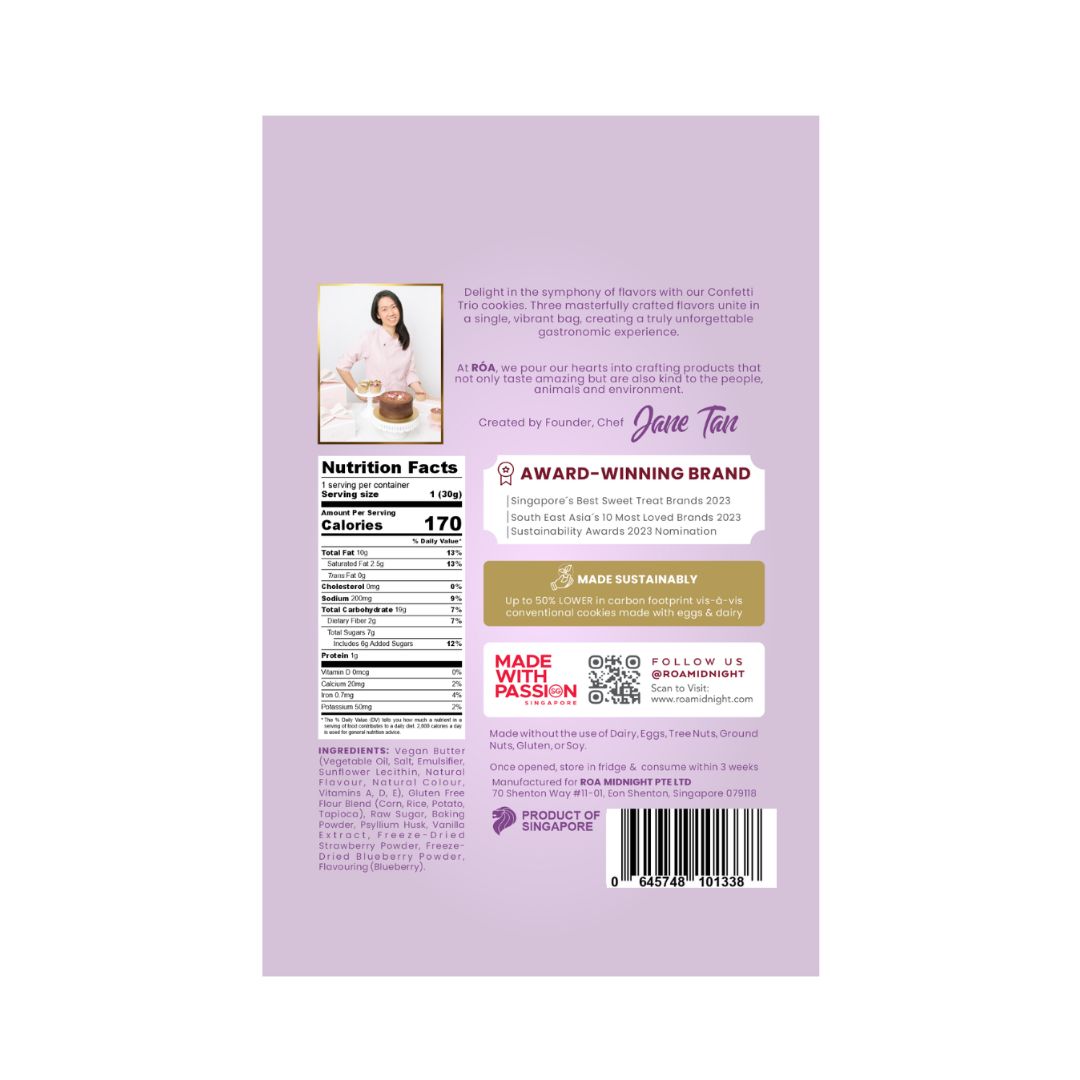 RÓA DAILY CONFETTI MIX COOKIES 30G