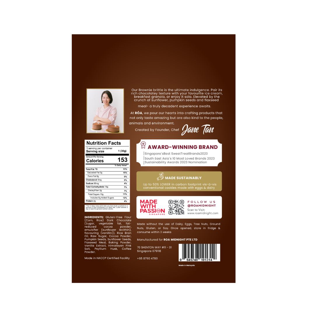 RÓA DAILY BROWNIE BRITTLE 30G