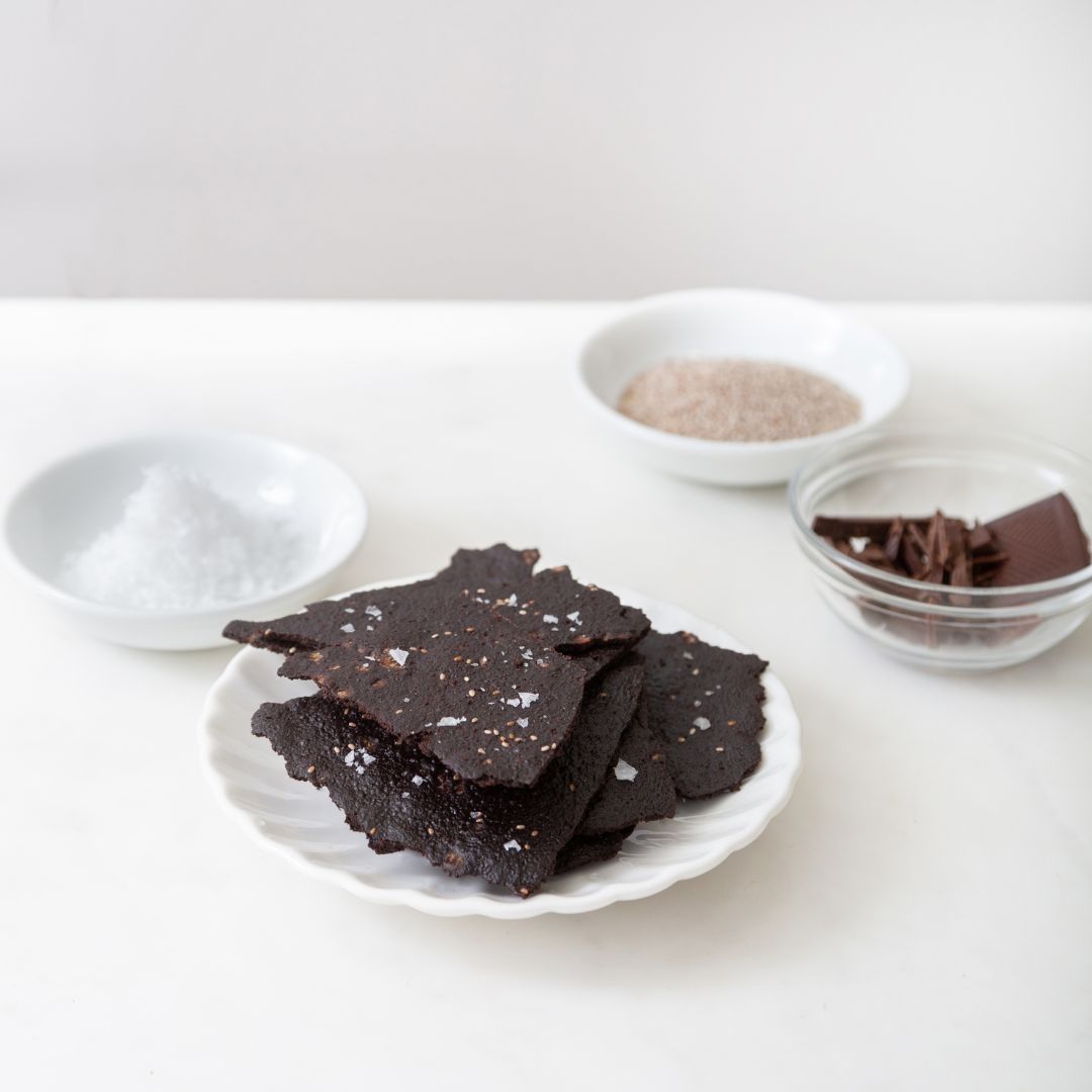 RÓA DAILY SEA SALT WITH CHIA SEED BROWNIE BRITTLE 30G